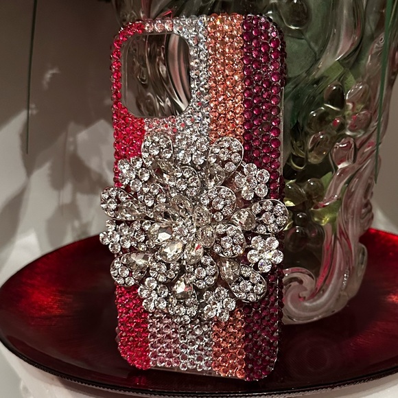 iPhone 12 Pro Max Rhinestone Bling Phone case - Picture 2 of 4